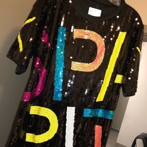 Spirit sequin shirt dress Clearance